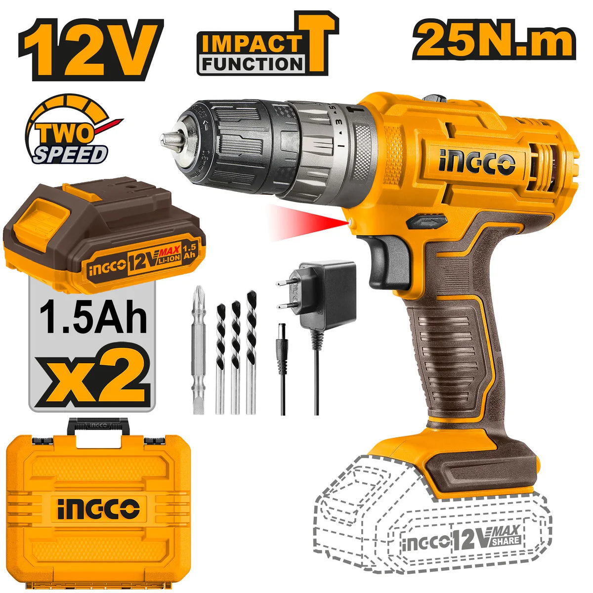 Ingco-Cordless-impact-drill-CIDLI1228-Marvi_sons